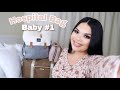 WHATS IN MY HOSPITAL BAG FOR BABY #1! LABOR AND DELIVERY 2022