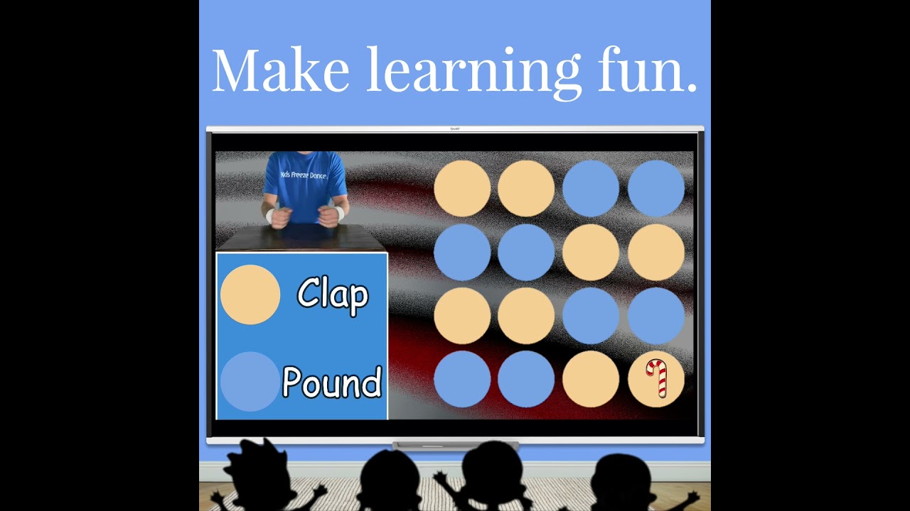 Christmas Winter Kids Freeze Dance | Homeschool Learning Game!