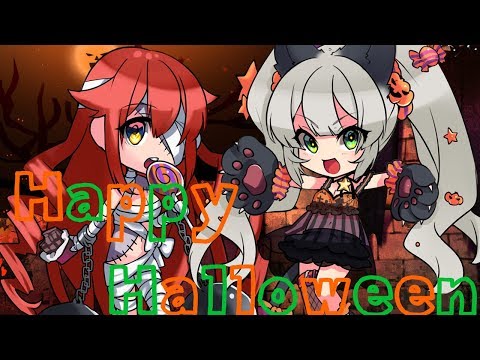 【歌ってみた】Happy Halloween【AsuPara 夜月カエデ×アルレイヤ・ルフォン】