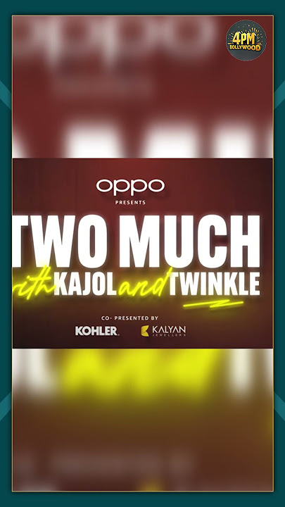 Trailer of Kajol and Twinkle Khanna's show Two Much released, Salman-Aamir created a stir #kajol