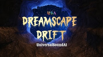 Dreamscape Drift | AI-Crafted Chillwave Ambient Electronic Lyric Video (360° Dolby Atmos)