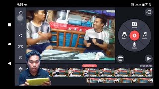 Advanced clone effects editing tutorial in KineMASTER(tagalog)