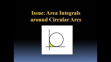 Integrating Area around Circular Arcs (do not make this error!)