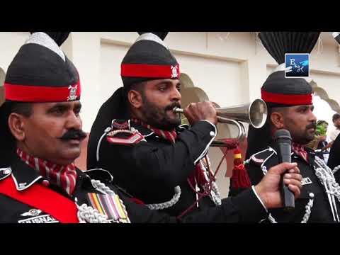 Flag lowering ceremony held at Wagah border 14 August 2019Watch Pakistan Rangers Jawans in action
