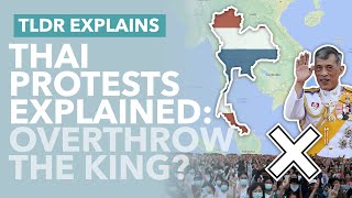 Thai Protestors Take on the Monarchy: Can Thailand Overthrow Their King? - TLDR News