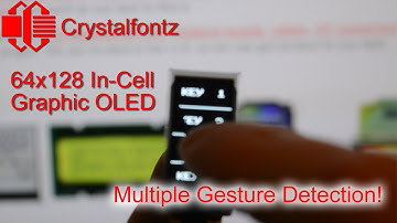 64x128 In Cell Touchscreen OLED Display