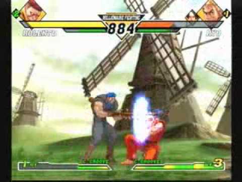 Capcom Vs SNK 2 - Rolento Strategy Guide in Japanese