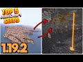 Top 5 EPIC AWESOME SEEDS for Minecraft 1.19.2! (Best Minecraft Wild Update Seeds Java &amp; Bedrock)