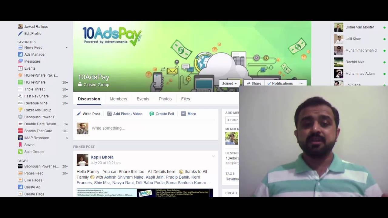 Let's Make Noise for "10 Ads Pay"