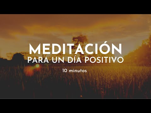 Meditación guiada para un DÍA POSITIVO | Meditación 10 minutos Gabriela Litschi