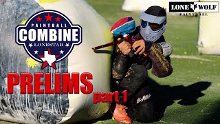 2024 Paintball Combine Prelims Part 1 of 2 | Lone Wolf Paintball