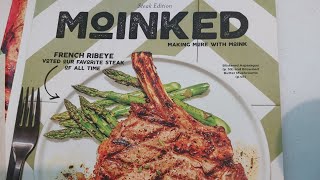 Moink meat unboxing