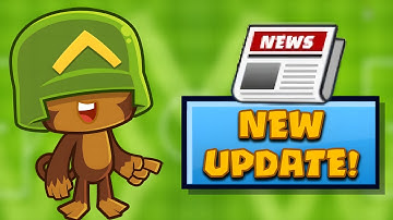 A NEW Bloons TD Battles UPDATE is Here... (Bloons TD Battles)