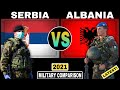 ALBANIA vs SERBIA MILITARY POWER COMPARISON 2021