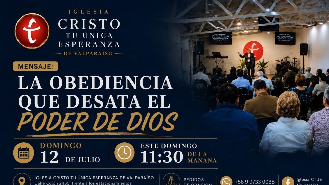 EN VIVO: Servicio Presencial Domingo 12 de Julio