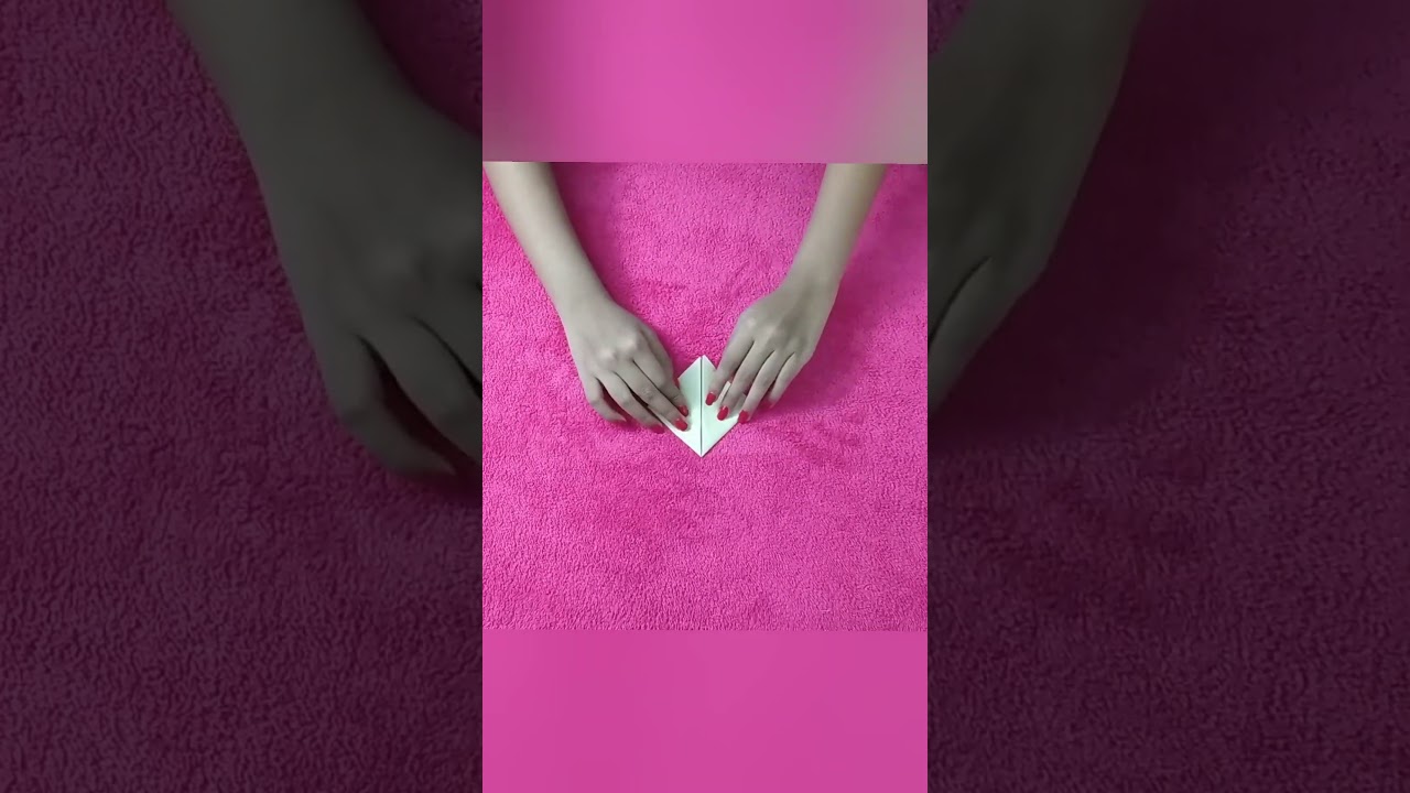 Origami bookmark diy 