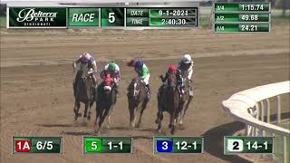 RACE 5 PROGRAM 9-1-2021