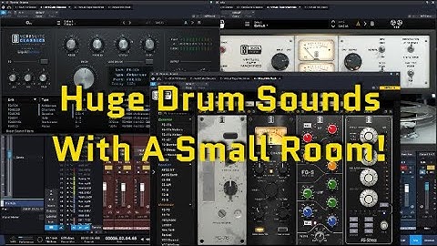 Get Your Small Drum Room Mics To Sound HUGE With This Trick!