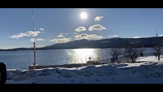 The overnight snowfall results in Big Bear, CA. So Pretty. The sun is BEARing down. 2/6/2023 Love Ya