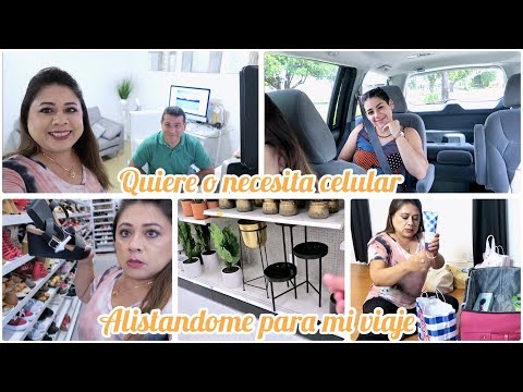Gigi quiere comprar celular📱 Alistando maletas 🧳 Fuimos a comprar sandalias, tinte y swiffer🛍