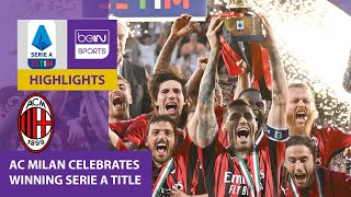 AC Milan celebrates Scudetto | Serie A 21/22 Moments