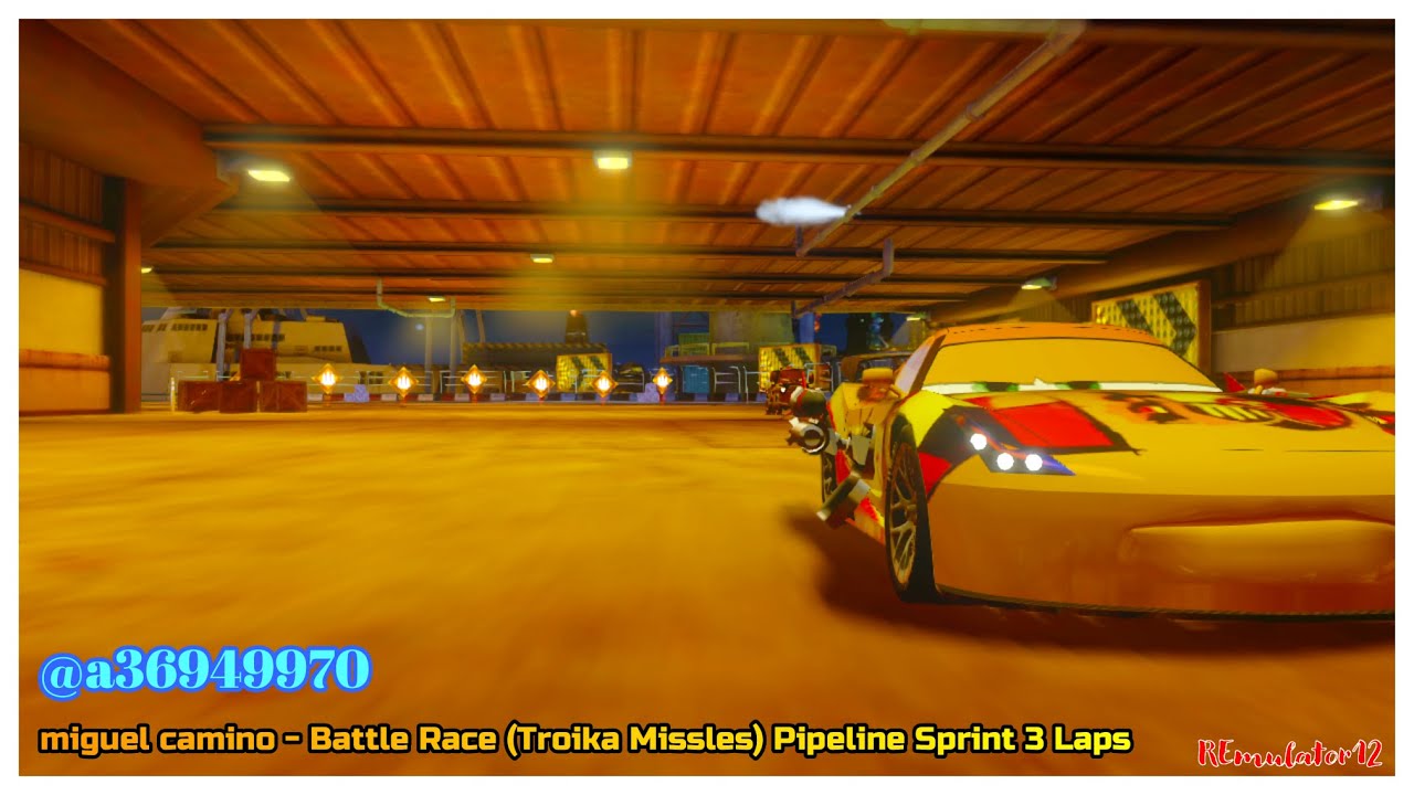 Cars 2 The Video Game | Miguel Camino - Battle Race (Troika Missiles ...