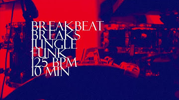Free Drum Loops - Breakbeat Breaks Jungle Funk 125 BPM 10 min - Download