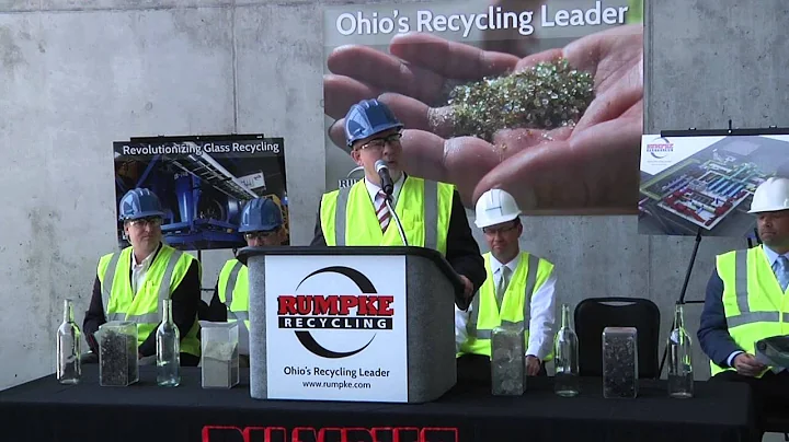 Rumpke Glass Recycling Facility News Conference wi...