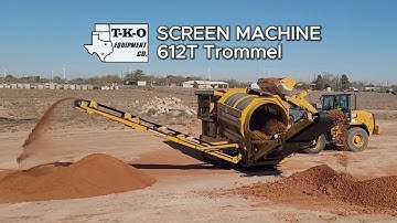 Screen Machine 612T Trommel Walkaround | Soil, Rock & Compost Screening Plant