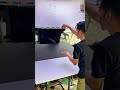 safe way to lift a 55 inch large TV screen #reels #fyp #lcd #screen #tips #How #tricks #repair