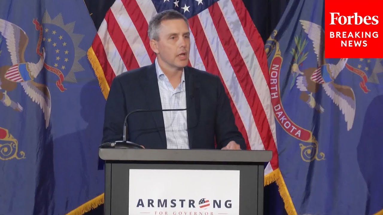 BREAKING NEWS Republican Rep. Kelly Armstrong Launches Campaign For