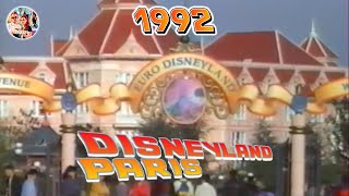 EURO DISNEY 1992 - Une journée à Disneyland Paris 31 ans dans le passé !