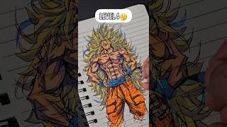 Drawing Goku in Different Level ✨️ #shorts #Goku #dragonball #howtodraw Drawing Goku in Different Level ✨️ #shorts #Goku #dragonball #howtodraw