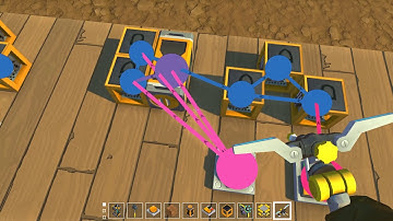 T-Flip Flops (Test Video) | Scrap Mechanic