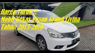 Info Harga Mobil Bekas Nissan Grand Livina Tahun 2013 1.5 SV & XV