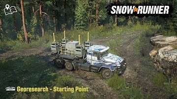 SnowRunner | Georesearch - Starting Point | Taiga Oil Contract