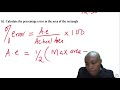PROPAGATION OF ERRORS