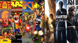 The Evolution of Naughty Dog Games (1989-2020)