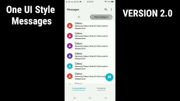 [Updated] One UI Style Messages and other projects are now available ❤