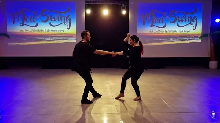 Bret & Joelle Navarre - West Coast Swing Improv Pr...