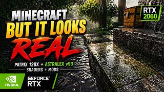 Minecraft But It Looks REAL | Patrix 128x + Astralex / SEUS Renewed + Mods | RTX 2060 + i5-12400F