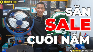 Quạt Yamasu dùng Pin và Điện - Deal cực sóc mùa cuối năm I Đồ Nghề Tự Chọn