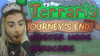 Terraria 1.4 Early Access - JOURNEY'S END IS HERE! - Master Mode Hardcore First Impressions!