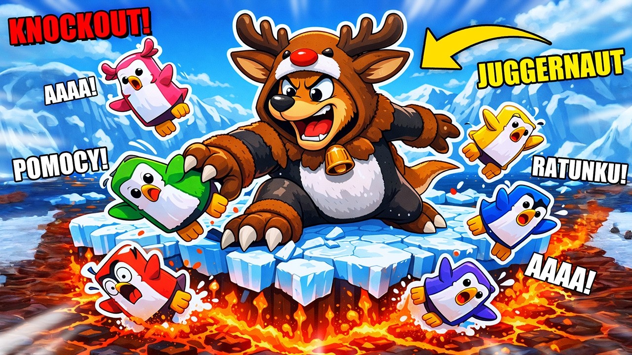 ZDOBYŁEM STRÓJ *JELONKA* I ZOSTAŁEM NAJWIĘKSZYM PINGWINEM w Roblox!