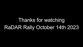 Ham Radio RaDAR Rally October 14th 2023