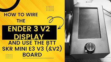 Bedrading van het Ender 3 v2-scherm en het BTT SKR Mini e3 v3.0 (en v2)-bord