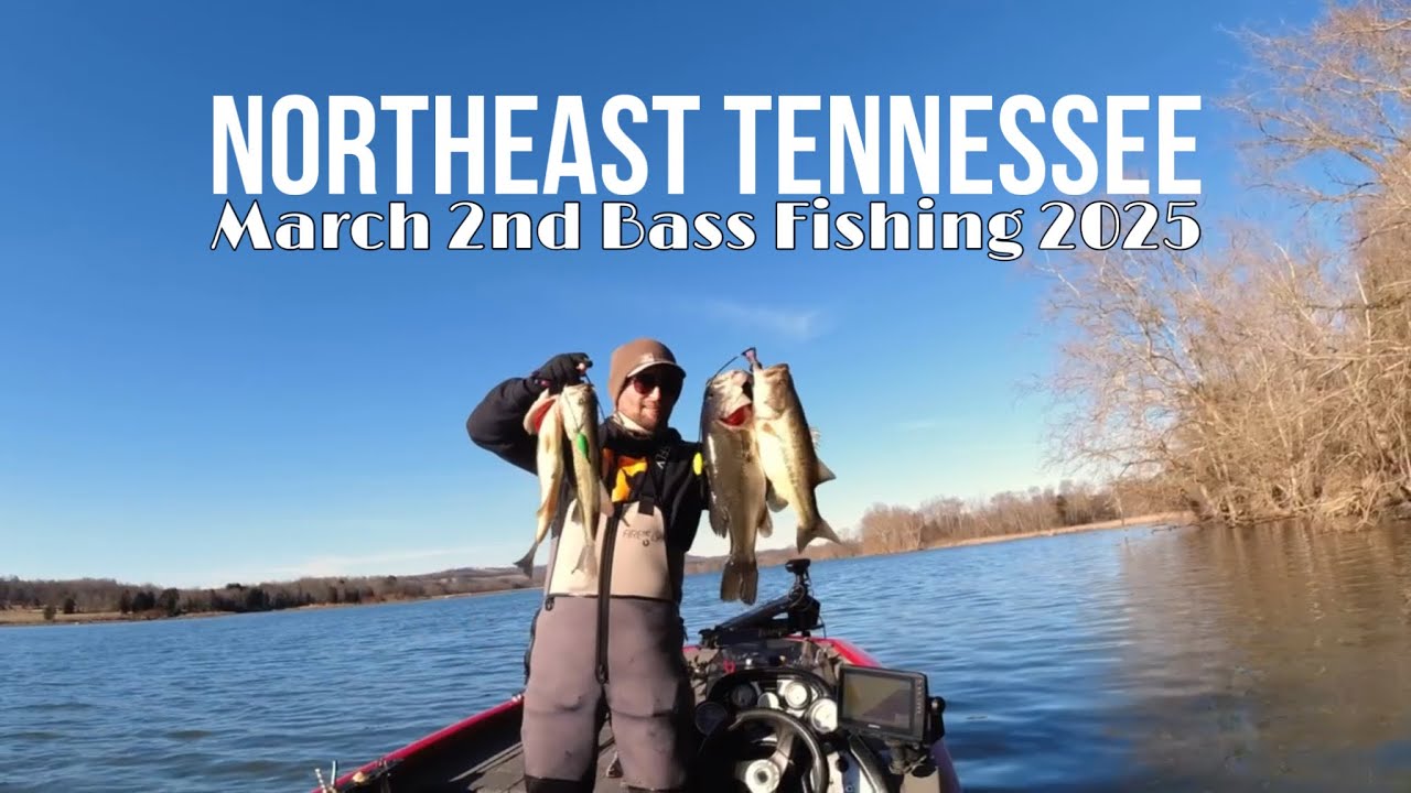 March 2nd 2025 Bass fishing in Northeast Tennessee.I WENT TO THE HONEY HOLE!!!
