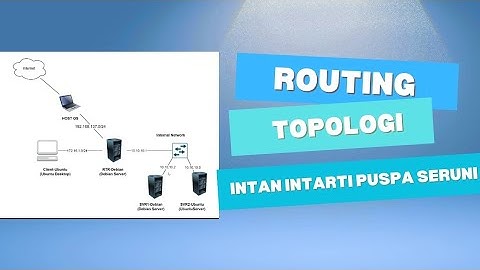 Routing Topologi: Konfigurasi Routing,Roselver,NAT iptables & Fix IP Address