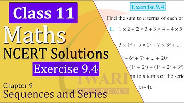 NCERT Solutions for Class 11 Maths Chapter 9 Exercise 9.4