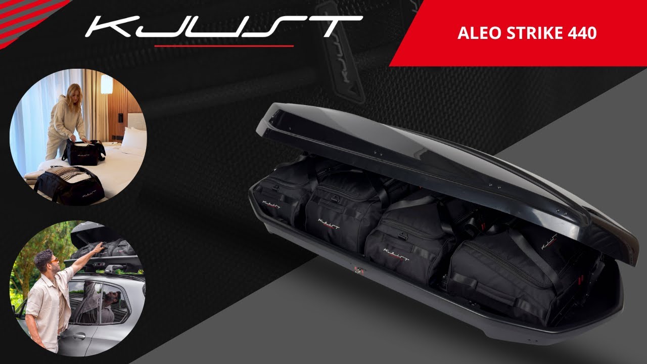 ALEO STRIKE 440  KJUST BAGS TAILORED TO YOUR ROOF BOX🚗ID: 5902641115752